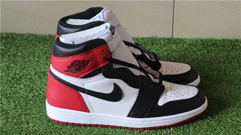 Authentic Air Jordan 1 OG Black Toe